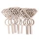 thumbnail image 2 of 12 Uds. Anillo De Diamante De Madera Cupcake Toppers Fiesta Nupcial Ducha Pastel Decoración, 2 of 4