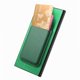 thumbnail image 3 of Funda de Cuero Magnética con Tarjetero para Samsung Galaxy S24 Ultra Cubierta Delgada Verde, 3 of 5