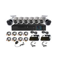 Vipa - Kit 8 Cámaras De Seguridad Mixto Hd 1Mp - M83L