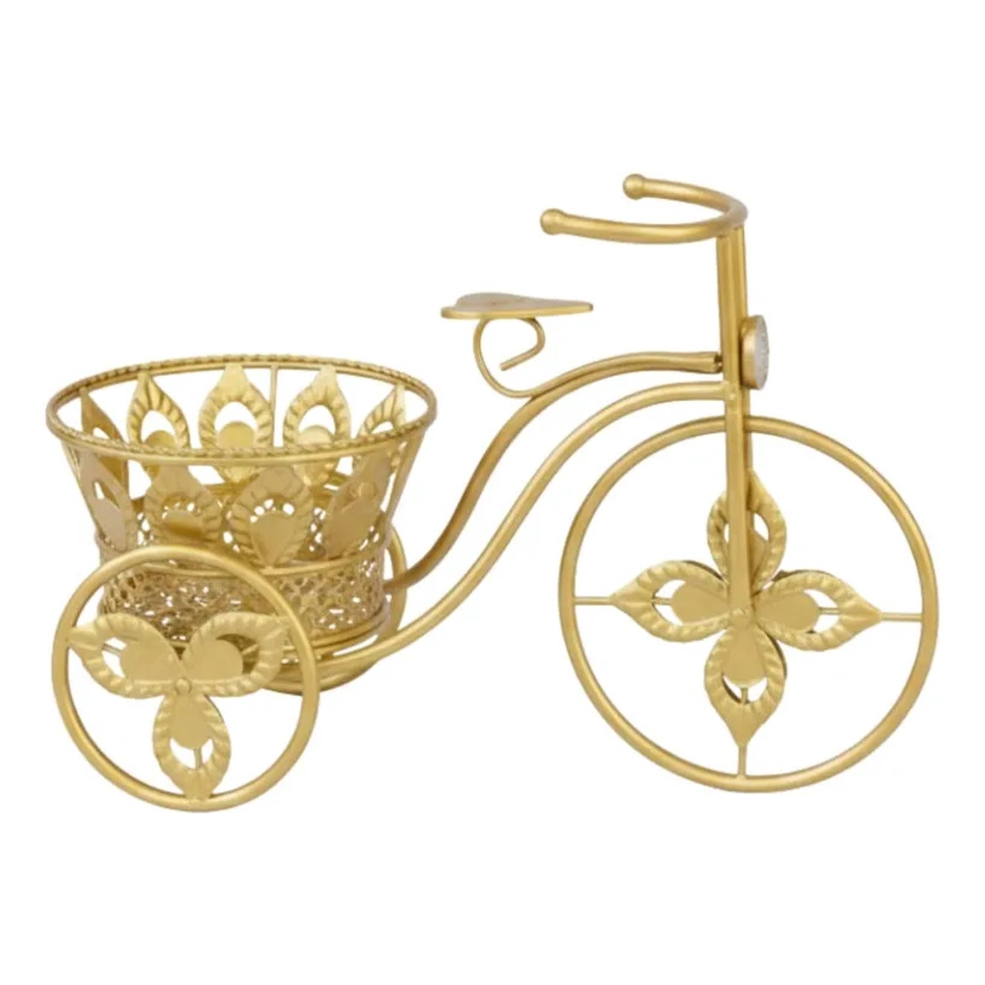 Genérico - Porta Maceta Decorativo Diseño Bicicleta Vintage Adorno Jhn