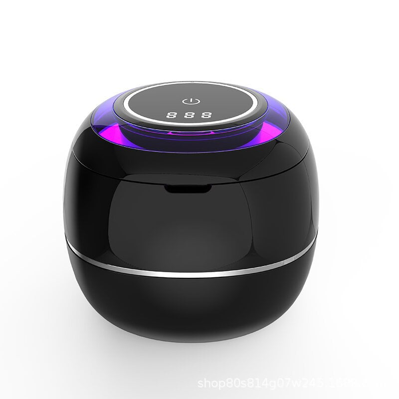 Xusx111 - Máquina De Limpieza De Retenedor Ultrasónico Actualizada, Limpiador De Denturas Ultrasónicas De 45khz Para Guardias Nocturnos, Braces, Alineador, Cepillo De Dientes, Joyería Y Más, Capacidad