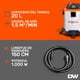 thumbnail image 5 of Aspiradora De Tacho Daewoo 20l Davc90-20l 220-240 1000w Color Plateado tacho Acero Inoxidable, 5 of 5