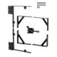 thumbnail image 1 of Soporte de esquina VEVOR, antihundimiento, con cierre de pestillo, negro, 1 of 3