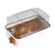 thumbnail image 3 of Casa de hámster jaula transparente hábitat de ventilación grande jaula de animales pequeños para animales pequeños planeadores de azúcar gerbils conej Naranja, 3 of 5