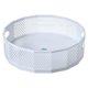 thumbnail image 1 of Plato Giratorio Antideslizante Especiero Bandeja De Almacenamiento Para Ba?o Organizador Contenedor Blanco L, 1 of 5