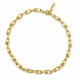 thumbnail image 3 of Collar Choker Eslabón Iconic con Baño de Oro 18K, 3 of 4