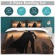 thumbnail image 5 of The Dark KnightCartoon Collection 3-Piece Comforter Set, Personalized Bedding Decor for Kids And Teens Bed Sheets, 5 of 5