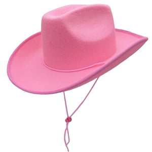 Gorro Vaquero Laurva Classic Felt Para Mujer Y Hombre Rosa