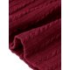 thumbnail image 5 of Agnes Orinda Blusas de Talla Grande para Mujeres Cuello Redondo Manga Larga Top de Punto Peplum 3X Vino Rojo, 5 of 6