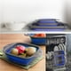 thumbnail image 3 of Pack 2 Coladores Escurridor Rectangular Cocina Azul, 3 of 3
