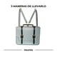 thumbnail image 3 of Maletín y Mochila Unisex CHARLIE para 14"- Gris, 3 of 7