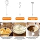 thumbnail image 3 of Batidor De Espuma De Leche Batidor De Leche Recargable Por Usb Batidor De Mano Eléctrico De 3 Velocidades Ajustable Para Latte Cappuccino Café Chocolate Caliente Matcha Etc, 3 of 6