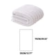 thumbnail image 2 of Xiao Hua Toalla de Rayas Verticales para el Hogar, Toalla Facial Suave y Absorbente, Borde de Forro Polar coral, Toalla Envuelta, 30 Pulgadas x 14 Pulgadas, 1 Pieza Azul, 2 of 4