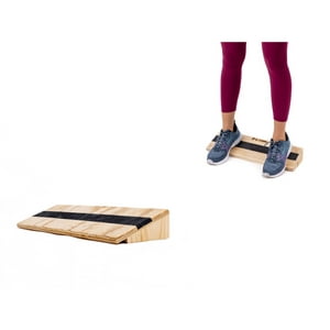 Mundofit - Taloneras Plataforma De Madera Inclinada De 20 Grados Gym