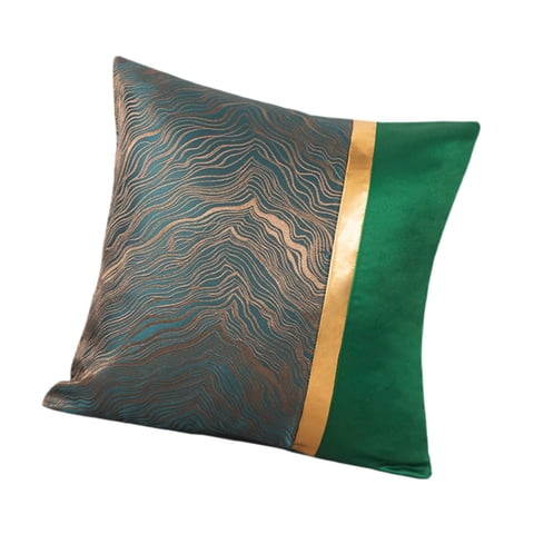 Magideal - Cubra De Almohada De Tirar Almohada 45 Cm X 45 Cm Resistente A Los Arañazos Fáciles De Usar Cubierta De Cojín De Almohada Multifuncional Para La Cama Verde
