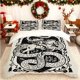 thumbnail image 1 of Dragon Slayer Wood Carving Printed Duvet Cover Set Bedding Including Duvet Cover and Pillowcases Multi-color Print Suitable for All Seasons Ideal for Home and G, 1 of 1