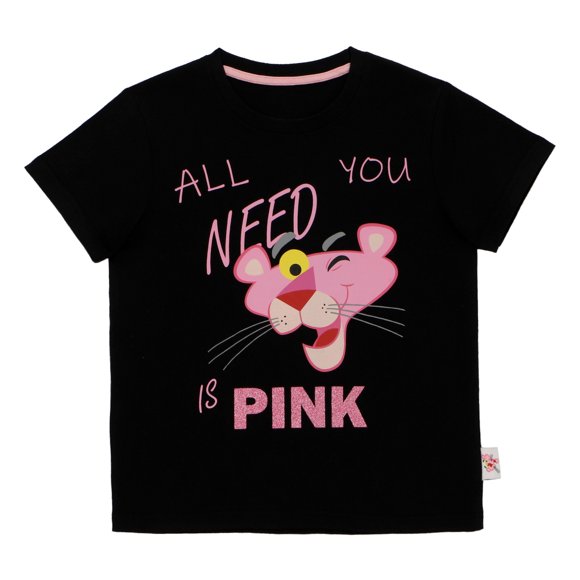 Polera Niña Pink Panther All You Need Is Pink