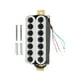 thumbnail image 2 of Pastilla De Guitarra Eléctrica De Doble Bobina 4P Precableada Para Guitarra De 7 Cuerdas Reemplaza Cuello Blanco, 2 of 5