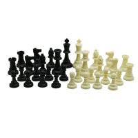 Bothyi - 32 Piezas De Ajedrez De Resina Para Juego De Mesa, Torneo, Peones De Ajedrez, 9,5 Cm, Rey