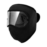 Magideal - Cubierta Facial Cálida Para Esquí, Reutilizable, Suave, Protección Para Los Oídos, Resistente Al Frío, Para Adultos, Hombres, Mujeres, Correr Y Sender Negro