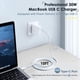 thumbnail image 2 of Cargador ProTV Solutions para Mac Book Pro/MacBook Air USB C 96 W, 2 of 7