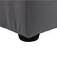 thumbnail image 4 of Banqueta Lawin 2 Cuerpos Felpa Gris, 4 of 6