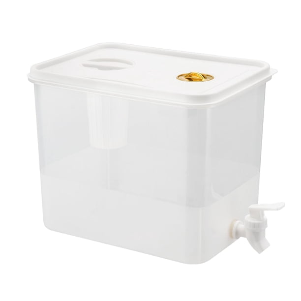 Dispensador de Bebidas Frías, Dispensador de Jugos, para Congelador O Mesa, Hervidor Frío a Prueba de Fugas con Grifo para Reuniones, Barbacoas Y Boda 8.8L