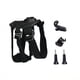 thumbnail image 1 of Dog Harness Mount For Gopro, Soft And Adjustable Dog Harness Vest With 2 Mouting Base Pet Chest And Back Fixation For Gopro Hero All Models, Suitable For Small Medium Large Dogs, Black, 1 of 2