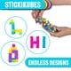 thumbnail image 2 of Cubos apilables KOMARC GAMES StickiKubes 125 cubos, 5 colores, 2 of 5