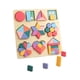 thumbnail image 5 of Rompecabezas De Madera Con Formas Para Niños, Juguetes únicos Para Jardín De Infantes, Sensoriales, Estilo De Aprendizaje Para Niños A, 5 of 5