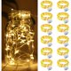 thumbnail image 1 of Luces LED ZGWJ Pack de 12, 213 cm, 20 LED, Blanco Cálido, a Batería, 1 of 3