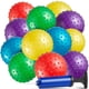 thumbnail image 1 of Bolas sensoriales Bedwina Mini Knobby, paquete de 12 unidades, 13 cm, con bomba para niños, 1 of 9