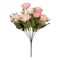 Genérico - Set 2 Ramo Decorativo Flores Artificiales Adorno Floral Jhn