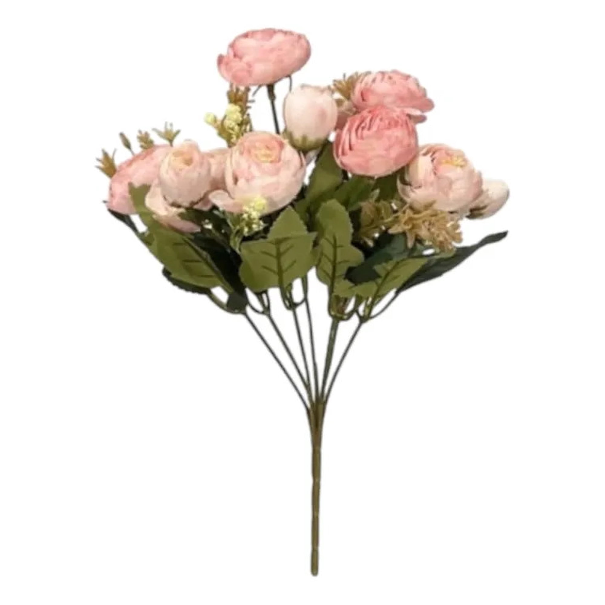 Genérico - Set 2 Ramo Decorativo Flores Artificiales Adorno Floral Jhn