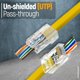 thumbnail image 4 of Conector de paso Cat6 RJ45 Everest, paquete de 200, 4 of 7