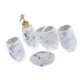 thumbnail image 1 of Juego De Accesorios De Ba?o De 5 Uds., Dispensador De Jabonera, Soporte Para Cepillo De Dientes, Vaso, 1 of 5