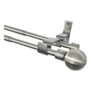 Metalhsa - Set Extensible De 170-320 Cm Color Satín Y Terminal Bola
