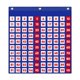 thumbnail image 1 of Cartel de bolsillos EAMAY 100 bolsillos + 130 tarjetas numéricas, 1 of 7