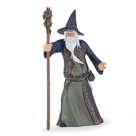 Figura Papo Medieval Fantasy Wizard 36021, Coleccionable Durante Más De 3 Años