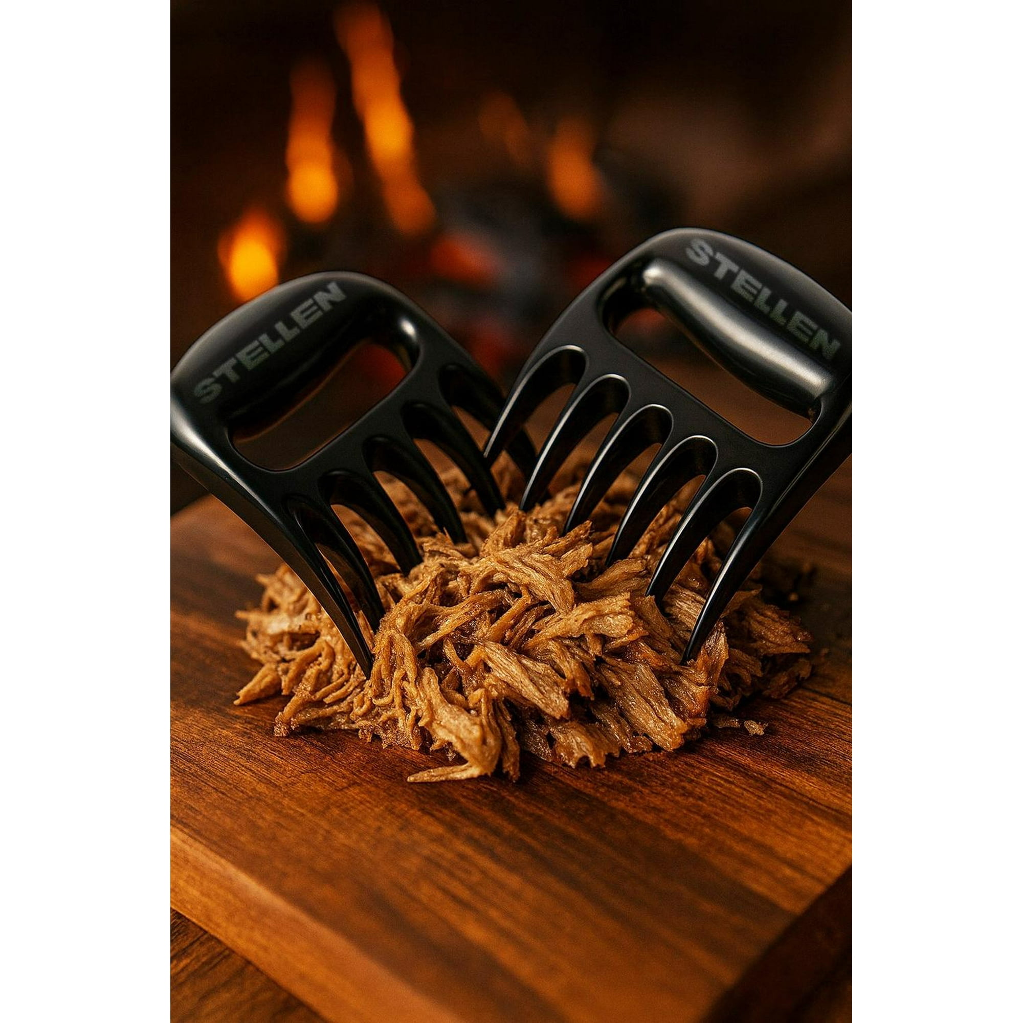 Cosas Casa - Cortador De Carnes Garras De Oso Stellen Negro