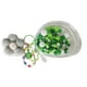 thumbnail image 1 of Bolsa Transparente Para Exhibir Figuras Con Llavero, Bolsa Pequeña Para Muñecas, Para Figuras De Muñecas En Miniatura, Bolas Blancas Y Verdes, 1 of 3