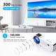 thumbnail image 2 of Proyector Dxyiitoo Native 1080P WiFi Bluetooth 5.0 300", 2 of 7