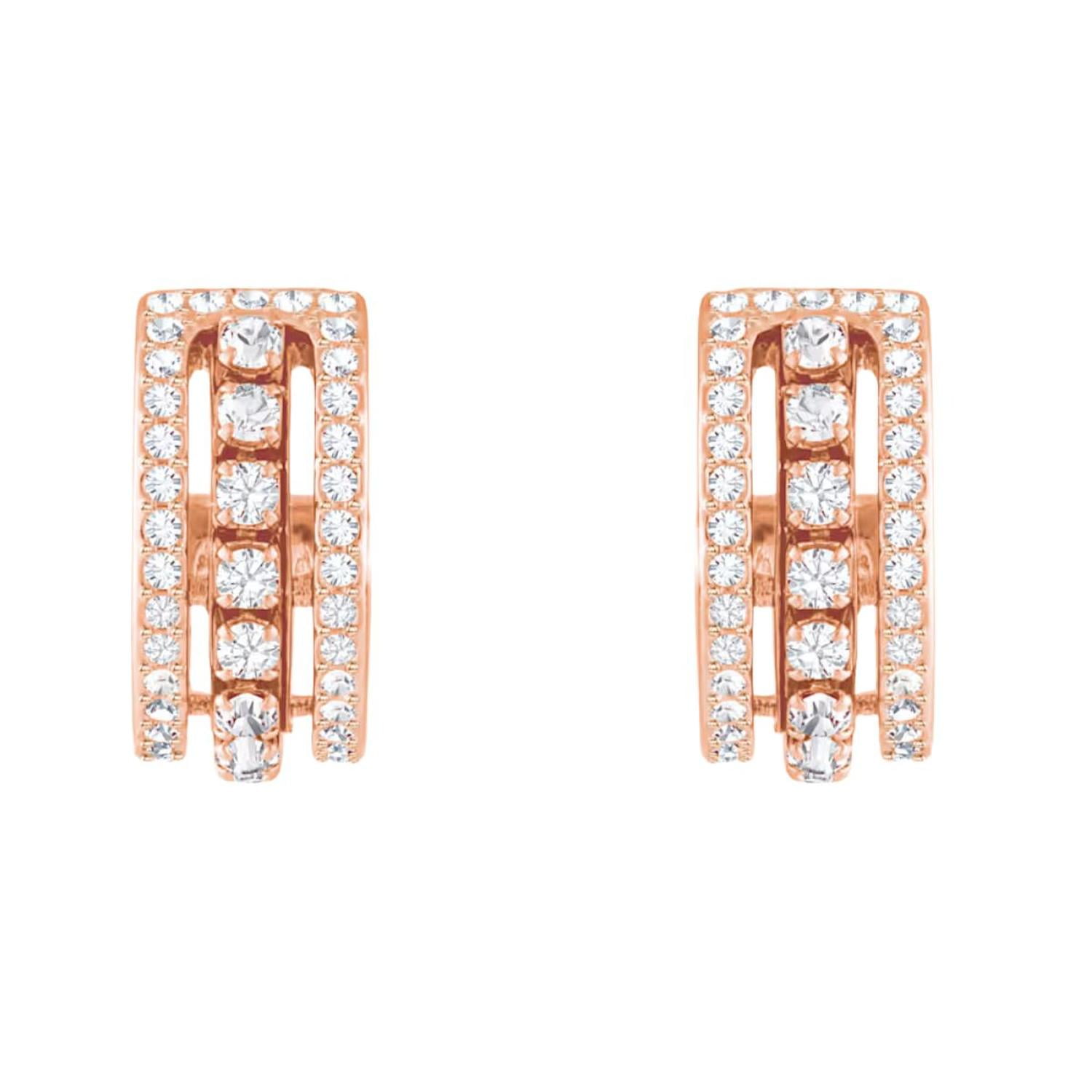 Pendientes De Aros Swarovski Hyperbola 5646726