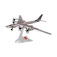 Bothyi - 1:200 Modelo De Avión Bombardero De Largo Alcance Tu-95 Modelo De Avión Profesional Resistente Modelo De Avión De La Unión Soviética