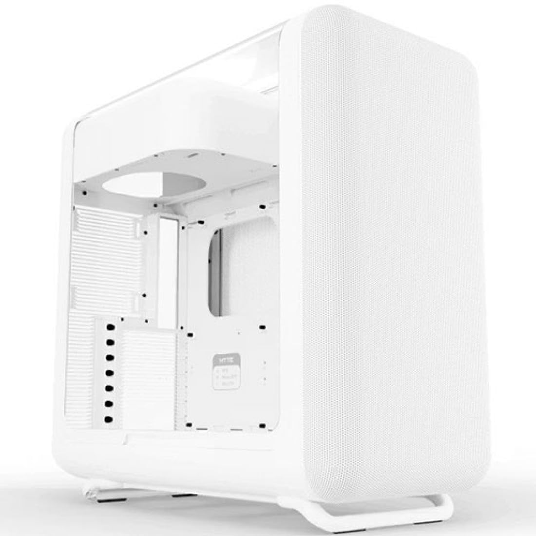 Funda Para Pc Hyte X50 Modern Performance Atx Mid-tower, Blanca Como La Nieve