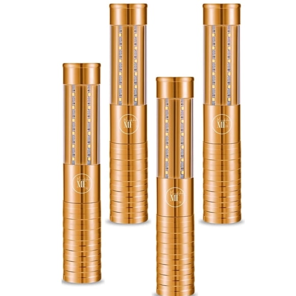 Luces LED para Botella MercaFashion Pack de 4 Dorado con Estroboscopio