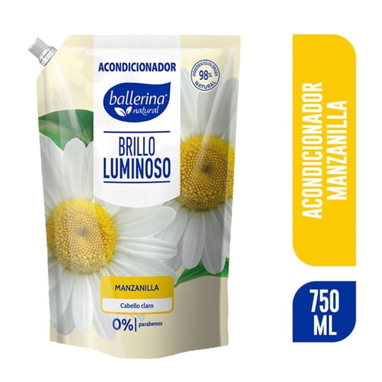 Acondicionador Ballerina Natural Manzanilla