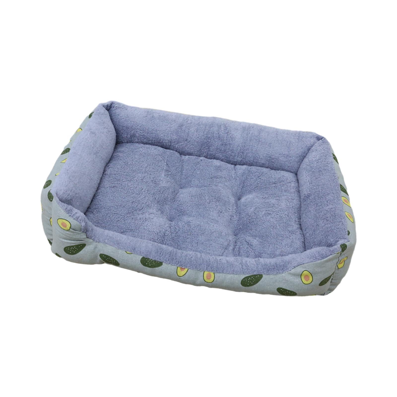 Magideal - Cama Rectangular Para Perros Pequeños, Cojín Para Mascotas, Transpirable, Cómoda, Cama Cálida Para Perros, Camas Grandes Para Gatos, Perros Pequeños, 40cmx30cm