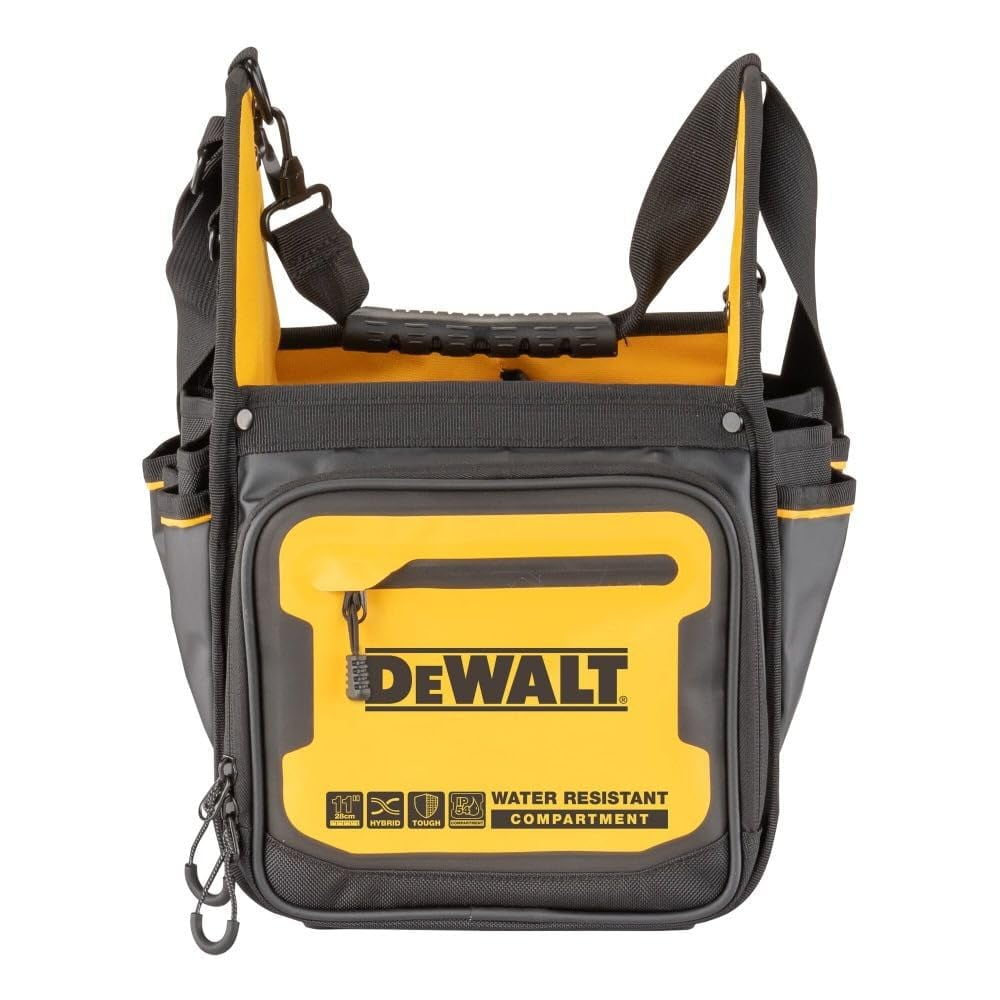 Bolsa De Herramientas Dewalt Electrician Tote De 11 Pulgadas, Duradera Y Resistente Al Agua