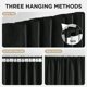 thumbnail image 5 of Cortinas Joydeco Blackout de Lino 132x305 cm Térmicas 2 Paneles, 5 of 9